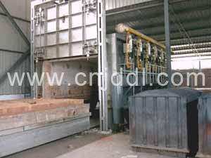 發生煤氣式臺車爐